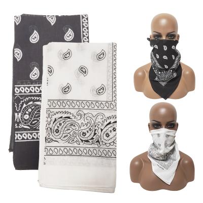 China Custom Multifunctional Bandanas Cotton PLACE BANDANA Scarf For Adults for sale