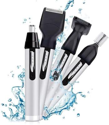 China Household 4 in 1 Hair Nose Trimmer Set Professional Cordless Hair Clippers Men Electric Hair Trimmer for sale