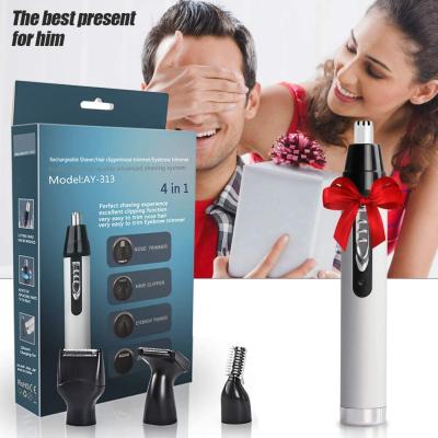 China Household Professional Painless Eyebrow and Facial Hair Trimmer Wireless Trimmer for Male and Female for sale