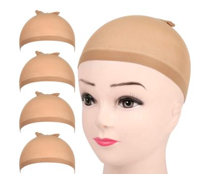 China All Face Shape High Elastic Hair Styling Tools Mesh Wig Cap Breathable Glueless Wig Cap Matching Different Colors Wigs for sale