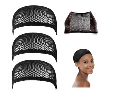 China Any Face Shape Free Size Wig Grip Elastic Net Cap Knitted Invisible Net Thin Hair Wig Caps For Party Show for sale