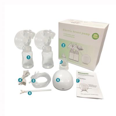 China Factory direct sales BPA free standard size breast pump with portable for home use for sale