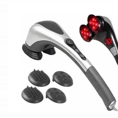 China 2021 New High Quality Double Head Massage Infrared Massager With Percussion Massage For Personal Care for sale