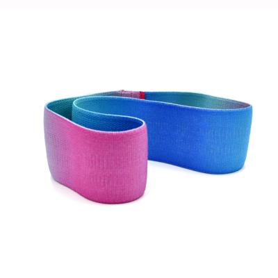 China Hot Sales Durable Hip Band Polyester Fiber Elastic Bands Fitness With Safe For Sports Care for sale