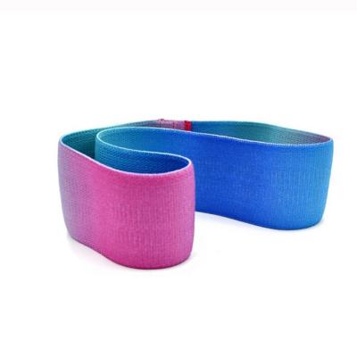 China Factory direct sales durable latex silk hip fitness band elastic bands with sturdy for indoor and outdoor for sale