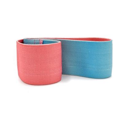 China Hot Selling Durable Hip Band at Low Prices Polyester Fiber Elastic Bands for Exercise with Safe for Sports Care for sale