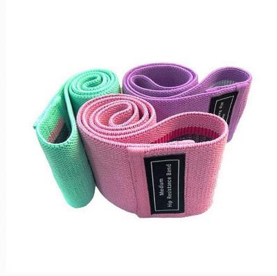 China A Factory Supply Durable Elastic Resistance Training Hip Band Hip Band With Portable For Home Fitness for sale