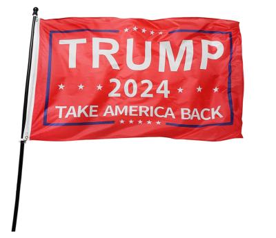 China Hot Selling Trump 2024 Flag Non-profit Organizations Square Trump Voting Banner 3x5ft For Indoor And Outdoor Decoration for sale