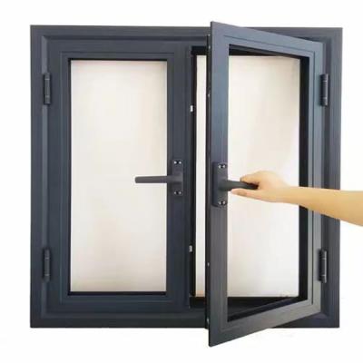 China Magnetic Screen Freedom In-Swing Casement Exit Window for sale