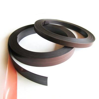 China Industrial Magnet Rubber Magnetic Tape Flexible Magnet Strip With Different Adhesive for sale