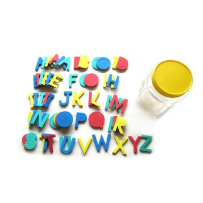 China High Quality Wholesale Custom Made Porcelain EVA Alphabet Letters Magnetic Jigsaw Puzzle Educational Toys for sale