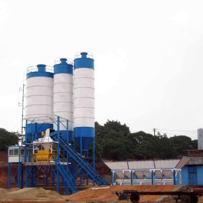 China MHZS60 Used Mobile Mini Concrete Batching Plant Price 80/60 for sale