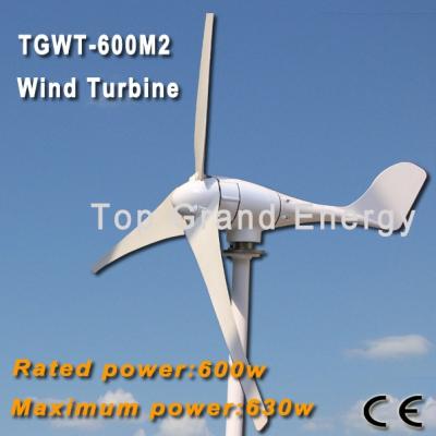 China TGWT-600M 600W 12V/24V/48 wind turbine Three phase permanent magnet AC synchronous generator for sale