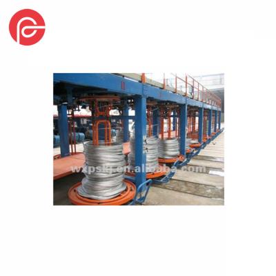 China Coiler Pingsheng Direct Wire WINDING Inverted Vertical Type Take Up Frame DM24/1000 for sale