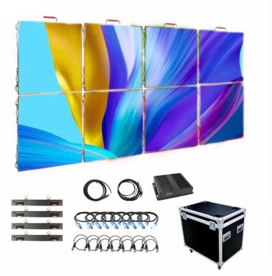 China Indoor P2.6 P2.97 Rental LED Display 500x1000 500x500 Concert Backstage LED Screen P3.91 P4.81Indoor Outdoor LED Video Wall for sale