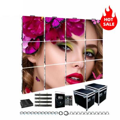 China Indoor Outdoor waterproof Advertising video Players screen 4x2m P8 poster TV wall led display screen for sale