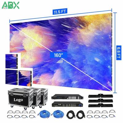 China Indoor Giant Poster Billboard Indoor Outdoor Waterproof Rental Stage Advertising Video Wall Panels Pantalla Flexible Led Display Screen for sale