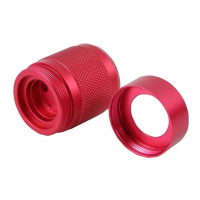 China Machining Machinery CNC Aluminum Prototype Flashlight Parts for sale