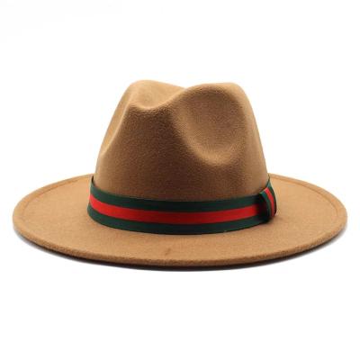 China Character felt hat hats women wholesale 2021 new designer wide brim wool felt hat hat for men and women for sale