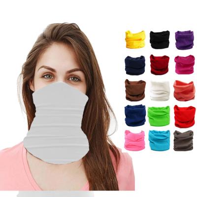 China Outdoor Sports Headwear Tube Neck Warmer Plain Bandana Elastic Hot Selling Breathable Top Bandana for sale