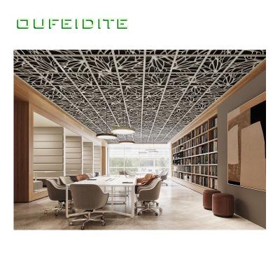 China OFDT Ceilings Metal Cladding Interior Decoration Wall Panels High Quality Artistic Aluminum Ceiling Panel for sale