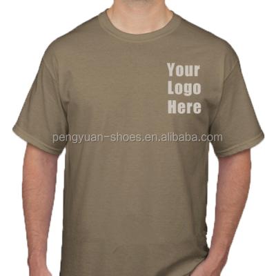 China Anti-pilling Plain T-shirt Custom Logo Printing, OEM Blank T-shirts For Men, Promotional T-shirt Design for sale