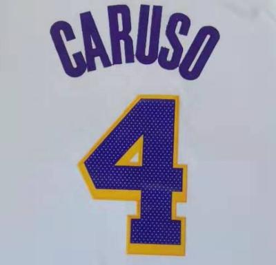 China Shirts & Complete Alex Caruso White Best Quality Stitched National Basketball Tank Top for sale