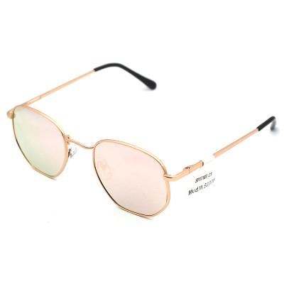 China High quality metal nisex men women sunglasses Miway fashion wear round frame uv400 sunglasses for sale