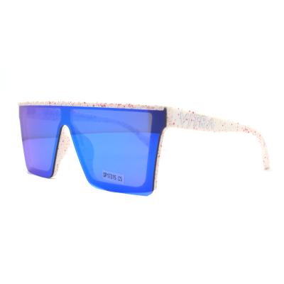 China 2021 Wholesale Custom Made Sun Glasses PC Sun Glasses Amazon Logo Oversize Glasses Fashion Sun Glasses for sale