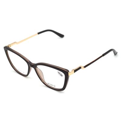 China New Hot Sales Thin Online Glasses Retro Style Woman Flexible Reading Glasses for sale