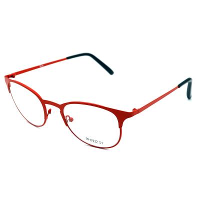 China Custom Wholesale Fashion Metal Slim Cheap Glasses Flashing Reading Glasses for sale