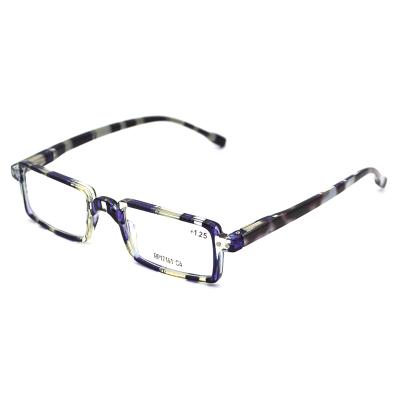 China Wholesale Slim Square Frame Manufacturing PC Reading Glasses for Man Woman Elderly for sale