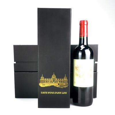 China Recyclable collapsible wine box, backup storage and logistics space. Foldable High End Wine Packaging Box for sale