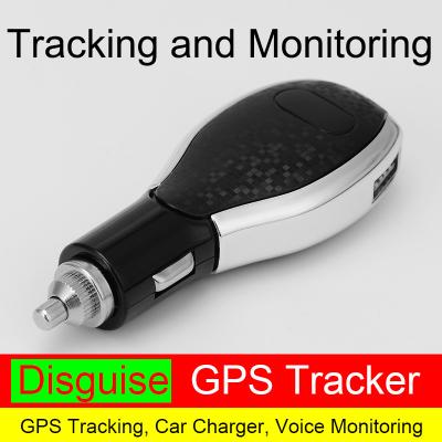 China Real Time Car Charger GPS Tracker With 850/900/1800/1900MHz GSM Frequency for sale