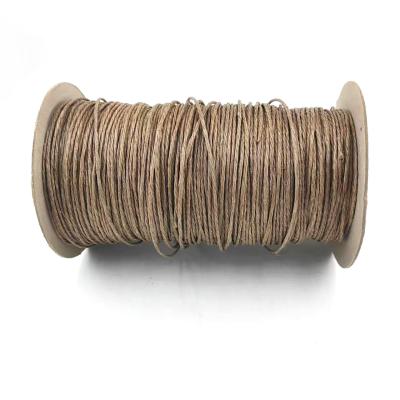 China Eco Friendly Durable Jute Twine 2mm Jute Rope Natural Hemp Rope For Home Decoration Cords for sale