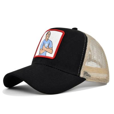 China JOINT Soccer Hats DIY Unisex Adjustable Baseball Cap With Custom Patch Mesh Caps For Outdoor Activities Custom Made High Quality for sale