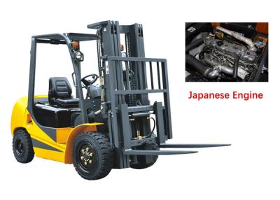 China Mechanical Four Wheel Forklift Diesel Engine 7000kg Capacity Comfortable Design for sale