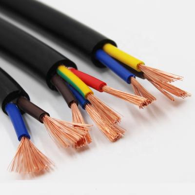 China Flexible Copper Electrical Rvv Power Cable 2c 3c 4c 5c 6c 60227 PVC IEC 53 RVV Wire for sale