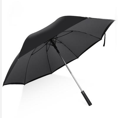 China Wholesale Price Gustbuster Golf Umbrella Fashion Double Layer Super Minimalist Golf Umbrella for sale