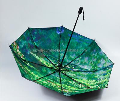 China 50 Full Umbrella Custom Printing Umbrella Three Folds UV Umbrella for sale