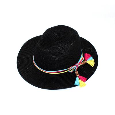 China Custom logo beach hat floppy straw hat summer beach sun hat daily life visor hat for sale for sale