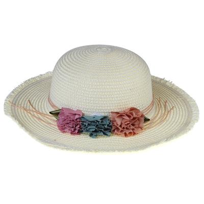 China Soft Women's Straw Hat Daily Life Promotion Brim Sun Visor Summer Wide Beach In Stock For Sale for sale