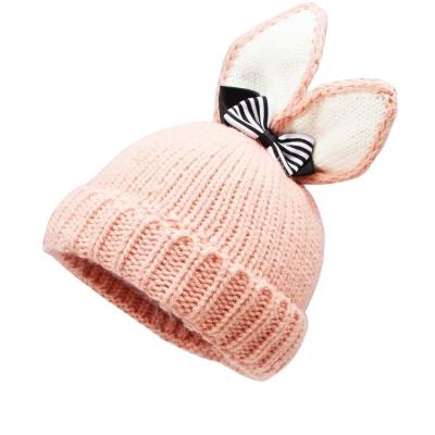 China Wholesale custom character winter beanie knitted outdoor warm hat on factory sales kids for sking for sale