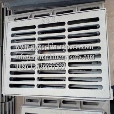 China 300 x 300mm Pit Size Class D (heavy duty) cast and ductile iron sump grates for commercial vehicles for sale