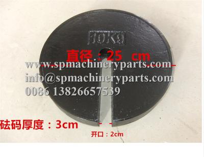 China High quality Matt Black Etch Primer cast iron 10lb slotted hanger test weight m1 standard make in china for sale