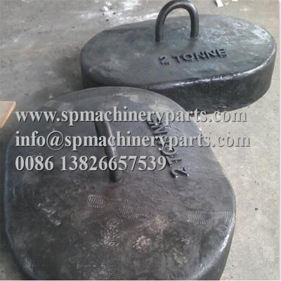 China Manufacturer OEM ODM New Design Semi-Circular Common Gray Cast Iron Mooring Sinker 400KG From China for sale