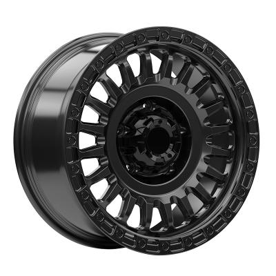 China 1 Piece Forged Wheels Made in china 17'' 18'' 19'' 20'' 21'' 24'' off-road matte black rim PCD 6*135mm forged alloy wheel for sale