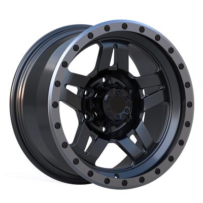 China 1 Piece Forged Wheels High performance 18 inch cm 5*150 6*139.7 matte black passenger car wheels for sale