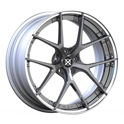 China Mercedes modified 5x100 5x110 5x114 3 5x127 5x120 car forged wheel monoblock for CLA C200 E300L for sale