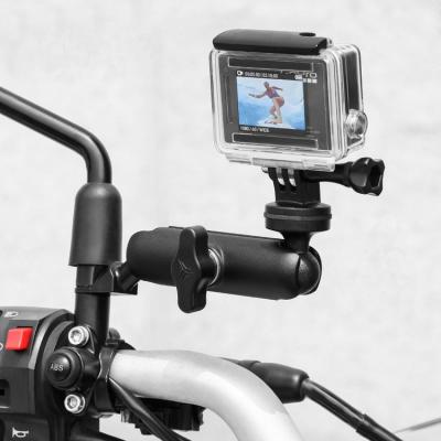 China Anti-Skid Film / With Universal Anti-shake Waterproof Motorcycle Rotation With Shell Camera Mount For Riding Motorcycle Camera Bracket for sale